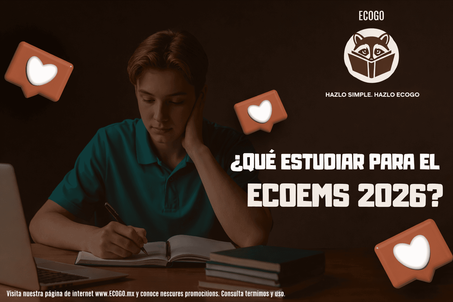 Qué estudiar para el ECOEMS 2026: las materias reales del examen UNAM/IPN
